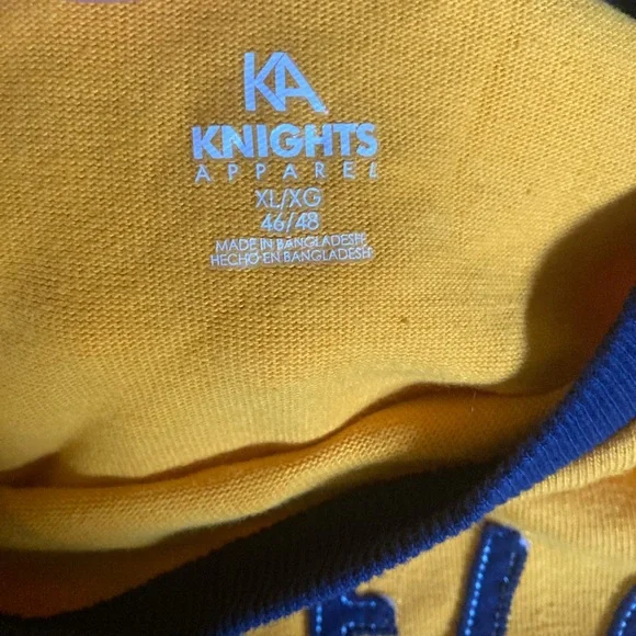 Knights Apparel Cal Berkeley Gold and Navy Collegiate Pullover - Picture 2 of 4